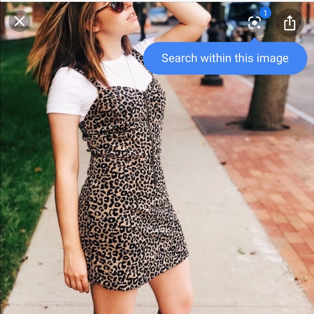 Velvet Cheetah Print Dress!